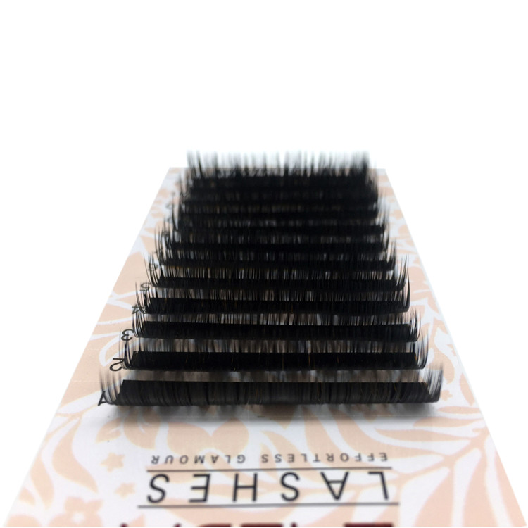 Luxury Full Set Flat Silk Eyelash Extension Y-PY1